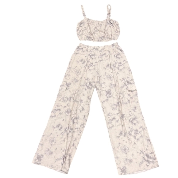 Paper Crane Pants - Paper Crane Tie Dye Pant Set NEW